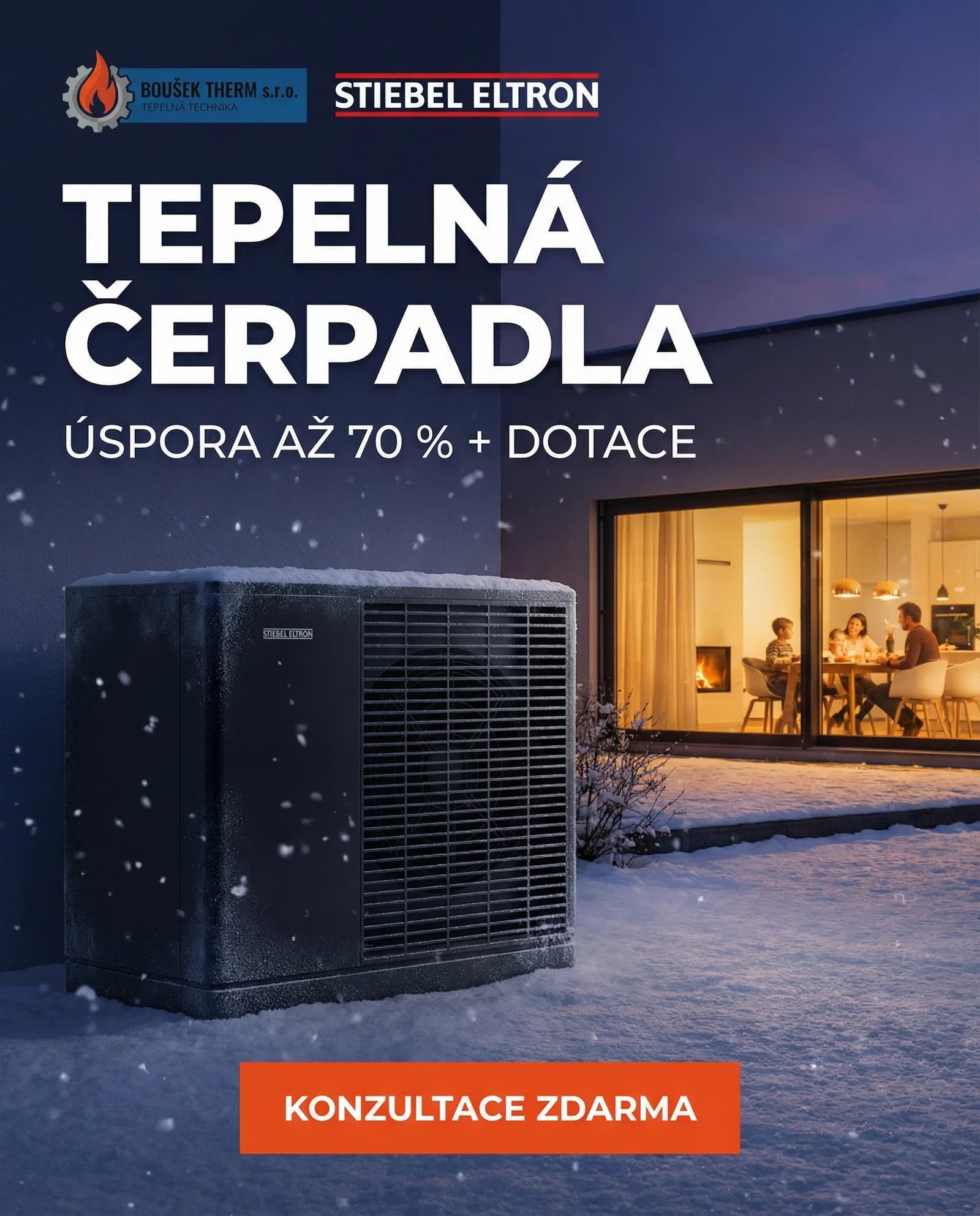 BOUŠEK THERM — Tepelná čerpadla Stiebel Eltron