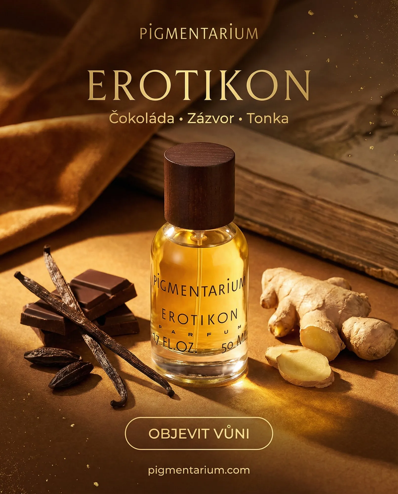 Pigmentarium Erotikon — Reklamní vizuál