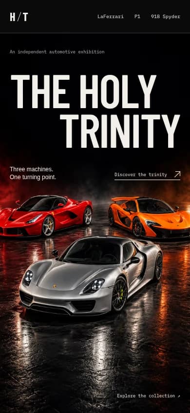 THE HOLY TRINITY — náhled na telefonu